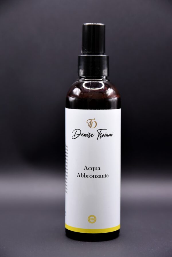 Acqua abbronzante